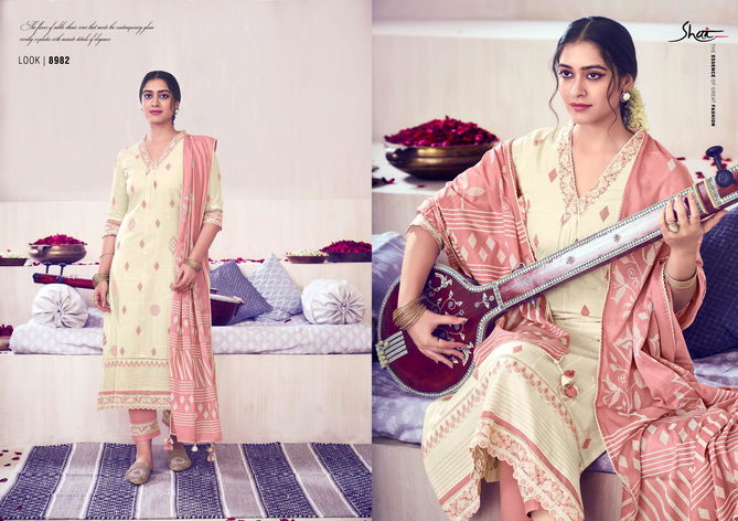 Sitaar By Jay Vijay Linen Printed Salwar Kameez Wholesale Clothing Suppliers In India